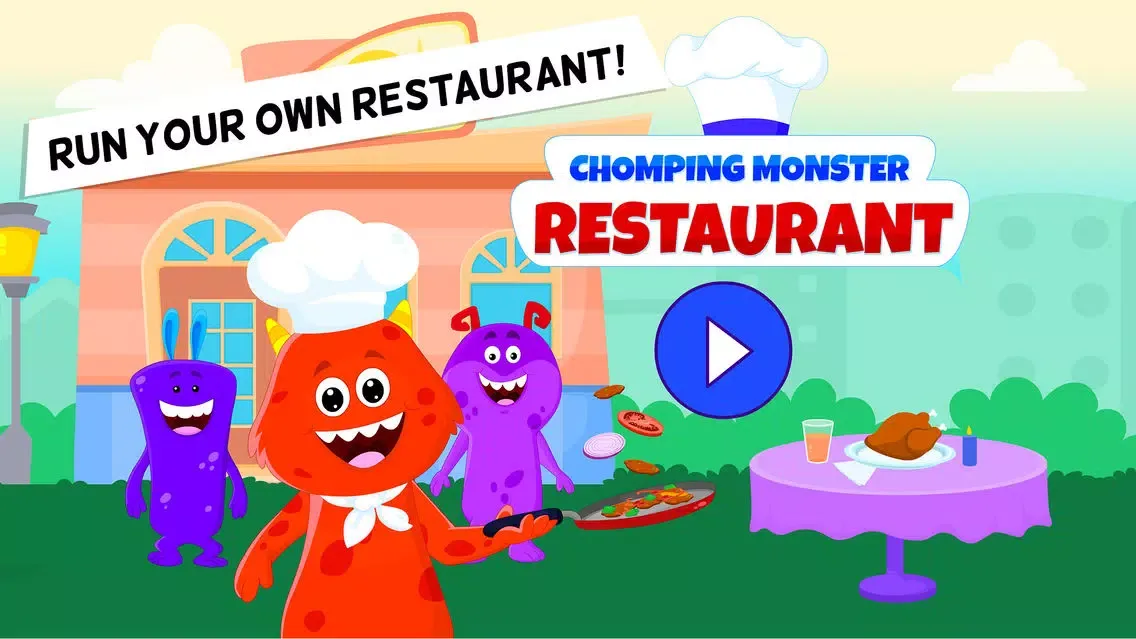 My Monster Town: Cooking Games Ekran Görüntüleri