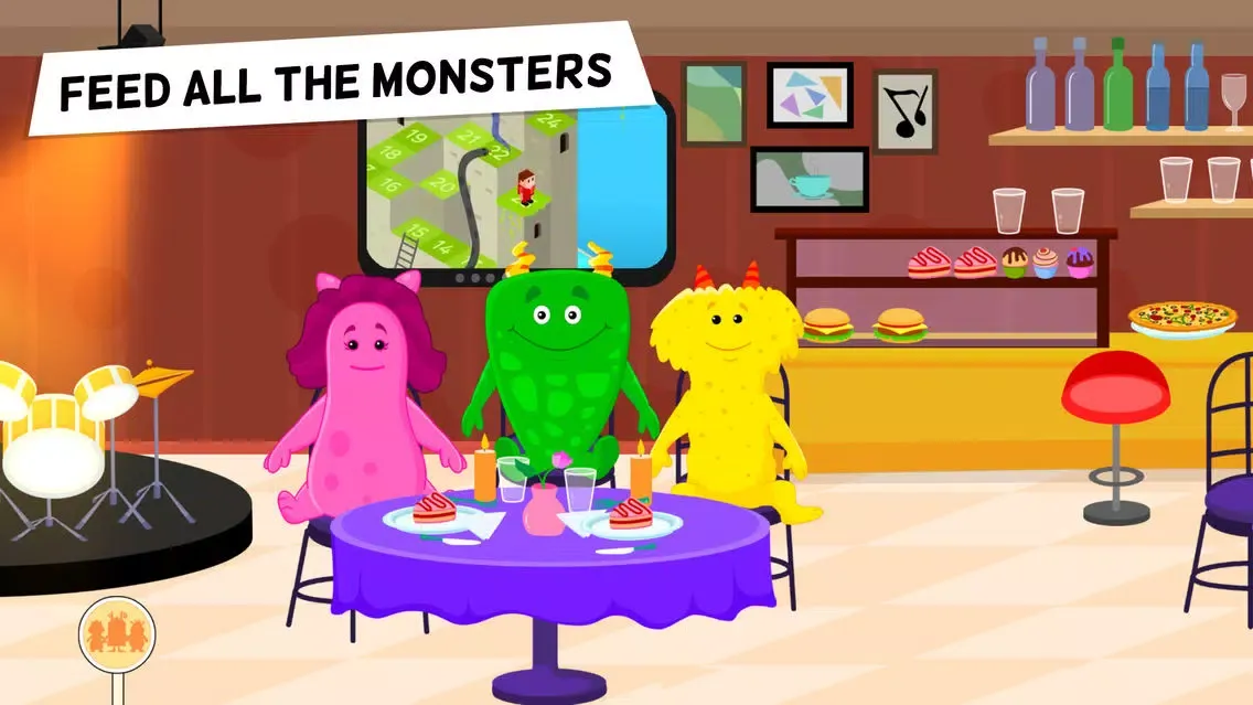My Monster Town: Cooking Games Ekran Görüntüleri