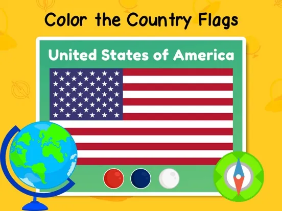 Capturas de pantalla de Geography Games for Kids iPad 