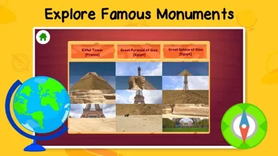 Capturas de pantalla de Geography Games for Kids