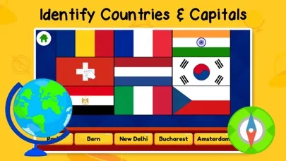 Capturas de pantalla de Geography Games for Kids