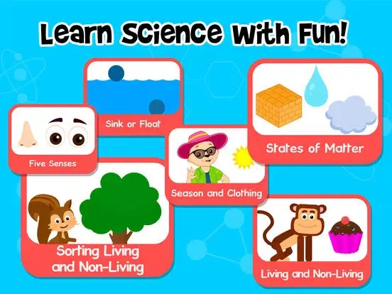 Скриншоты Science for Kids - First Grade iPad 