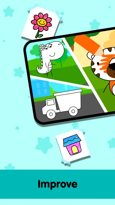 Kids Coloring Games for 3-5 Screenshots