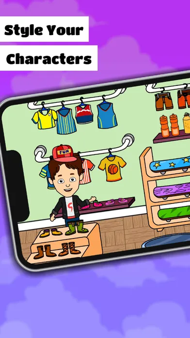 ภาพหน้าจอของ Tizi Town: Wonder World Games