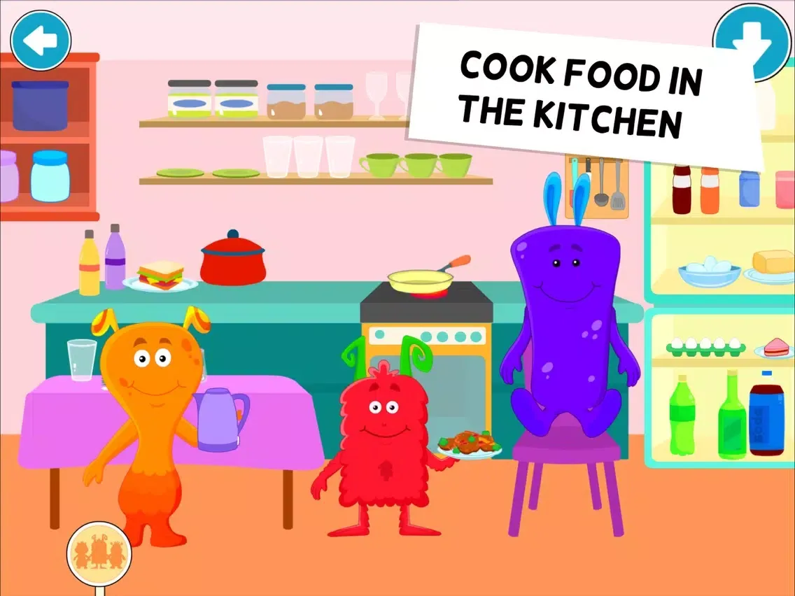 My Monster Town - Fire Station iPad 应用截图