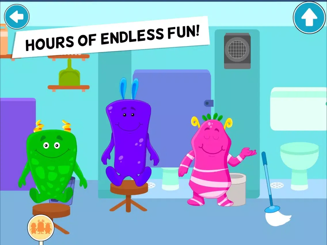 My Monster Town - Fire Station iPad 应用截图