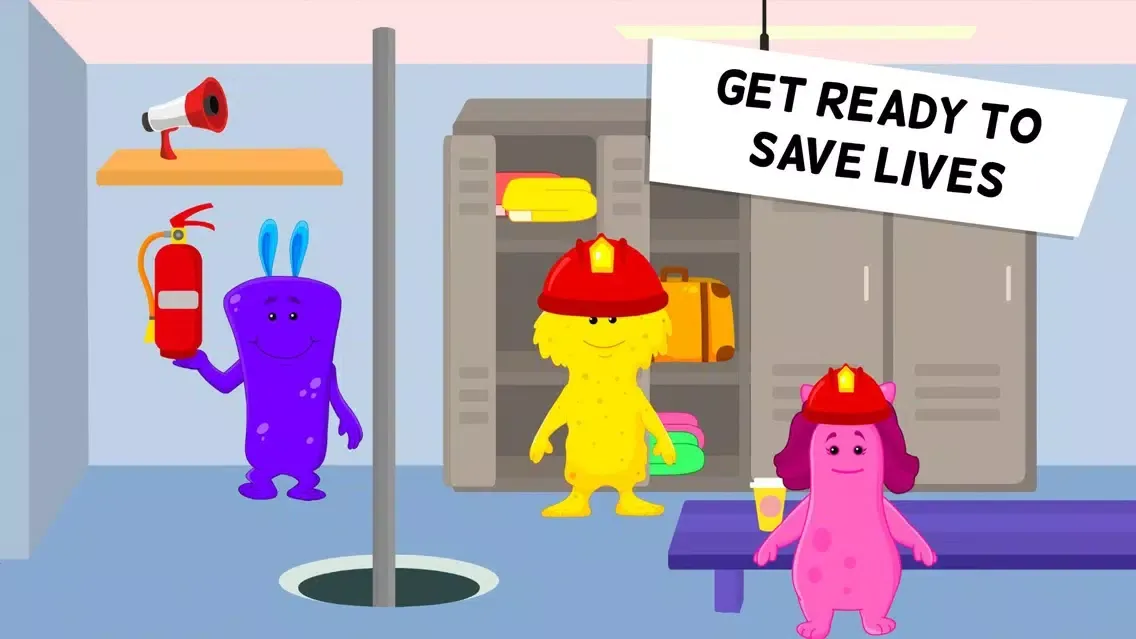 My Monster Town - Fire Station应用截图
