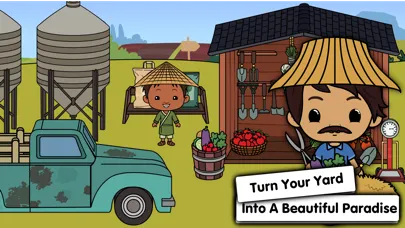Tangkapan skrin Tizi Town Farm Life, City Game