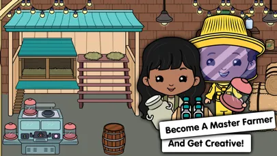 Tangkapan skrin Tizi Town Farm Life, City Game