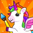 Kids Coloring App Unicorn Game Kids Coloring App Unicorn Game