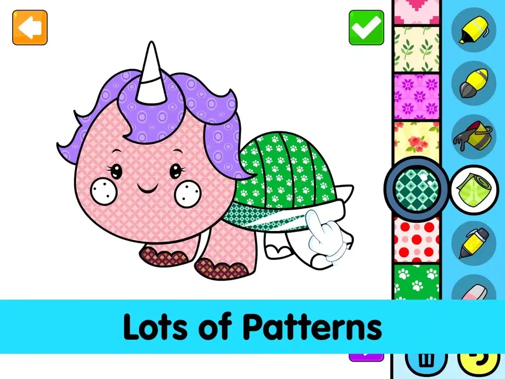 Captures d'écran de Kids Coloring App Unicorn Game iPad 