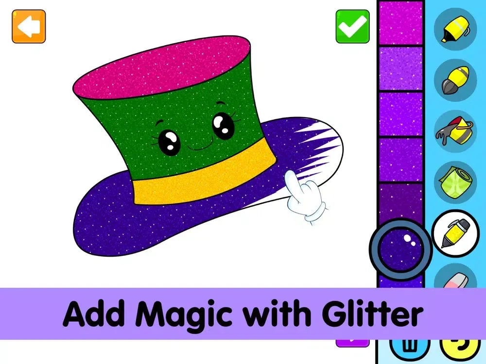 Captures d'écran de Kids Coloring App Unicorn Game iPad 