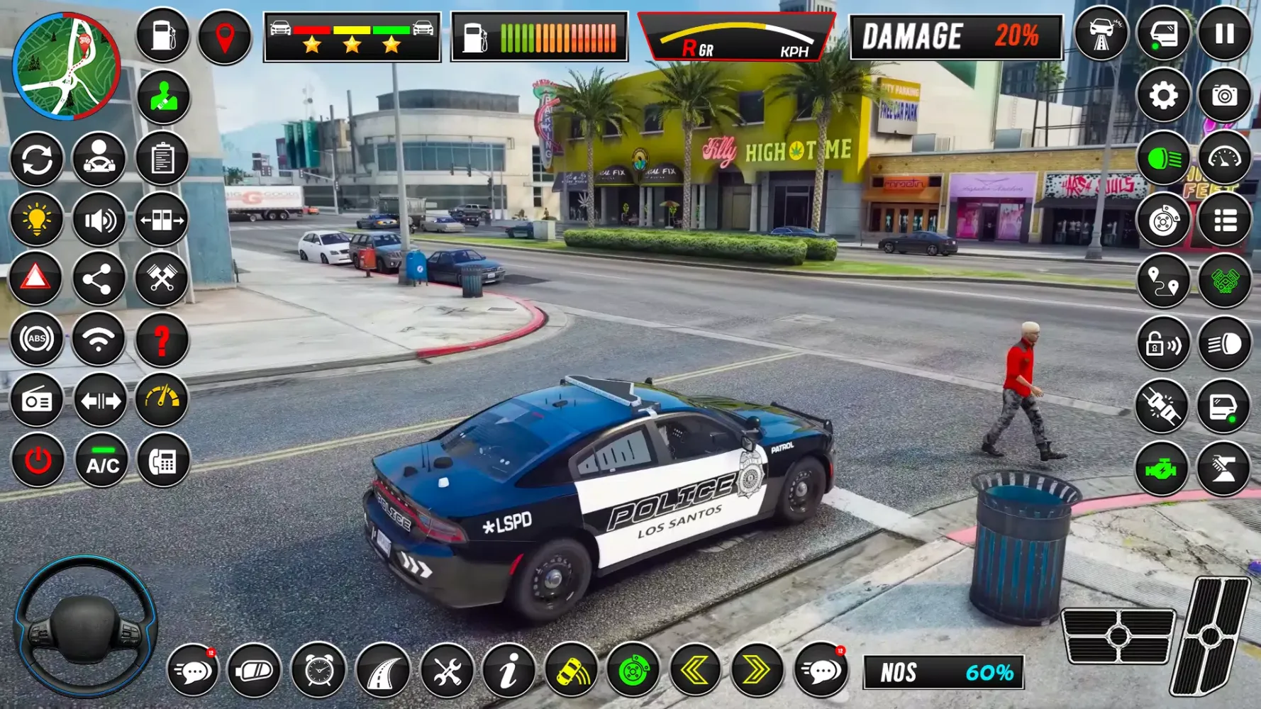 Ảnh chụp màn hình của Police Car Chase Police Car 3D