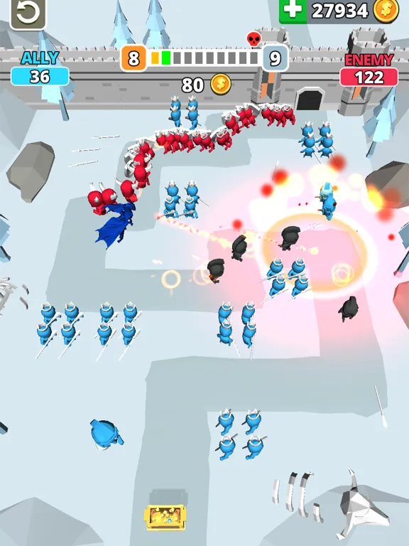 Capturas de pantalla de Tiny Battle - Merge Troops! iPad 