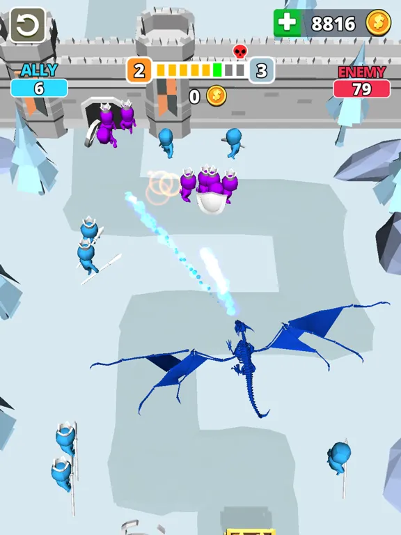 Capturas de pantalla de Tiny Battle - Merge Troops! iPad 