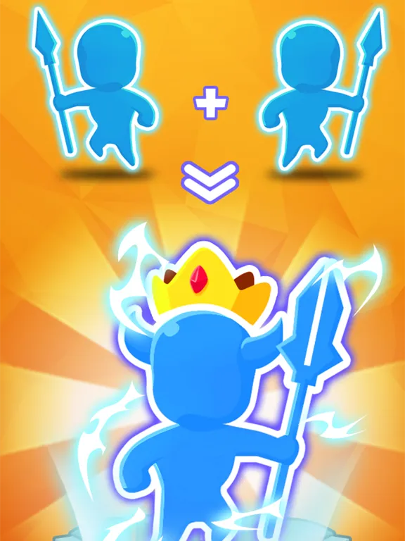 Capturas de pantalla de Tiny Battle - Merge Troops! iPad 