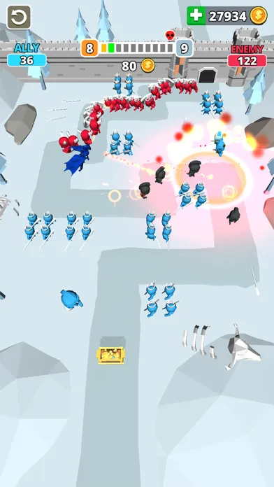 Capturas de pantalla de Tiny Battle - Merge Troops!