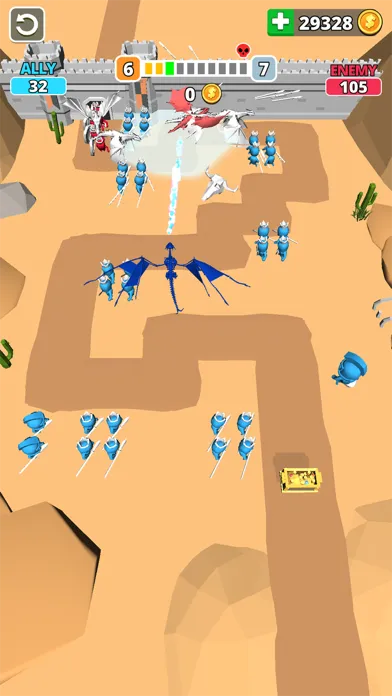 Capturas de pantalla de Tiny Battle - Merge Troops!
