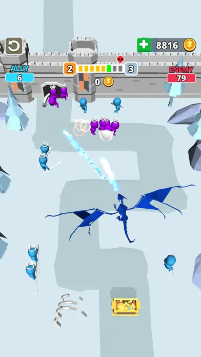 Capturas de pantalla de Tiny Battle - Merge Troops!
