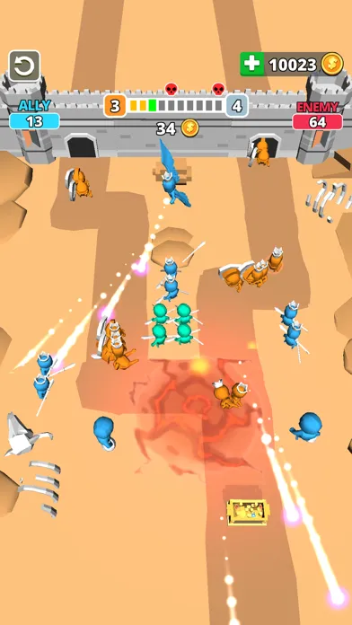 Capturas de pantalla de Tiny Battle - Merge Troops!