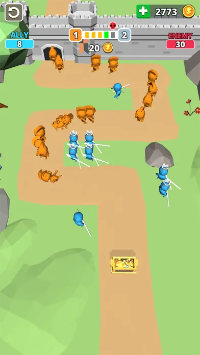 Capturas de pantalla de Tiny Battle - Merge Troops!