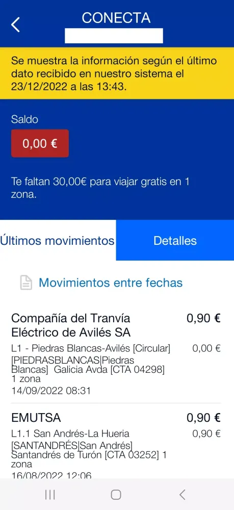 Capturas de tela do CTA CONECTA