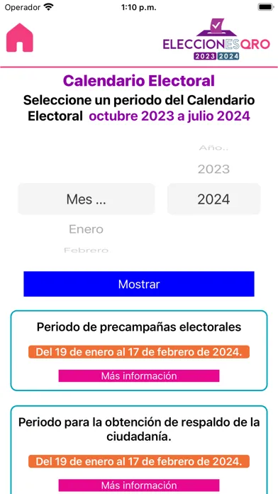 EleccionesQro 2024应用截图