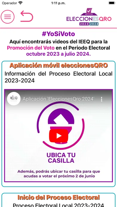 EleccionesQro 2024应用截图