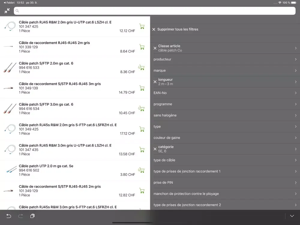 Zrzuty ekranu Electroplast App iPad 