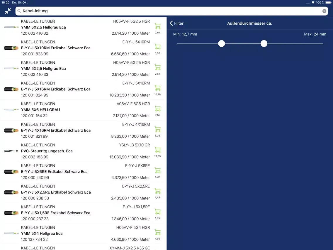 Screenshot di Sonepar AT iPad 