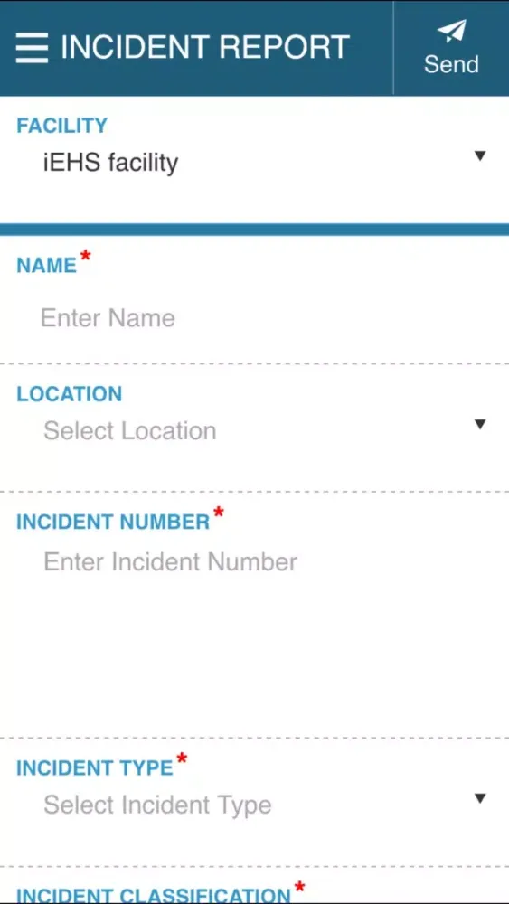 iEHS Incident Report应用截图