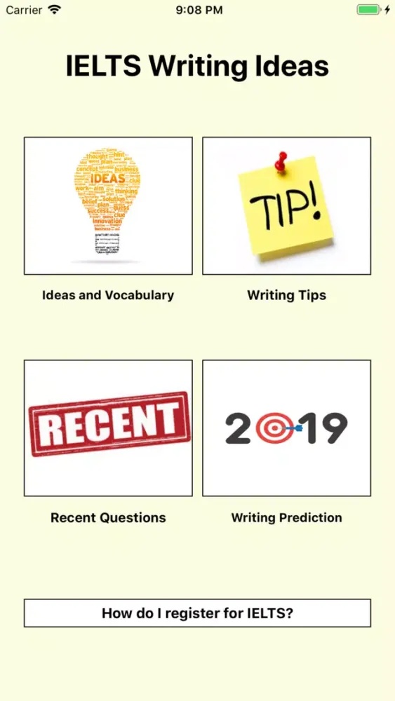 IELTS Ideas Screenshots