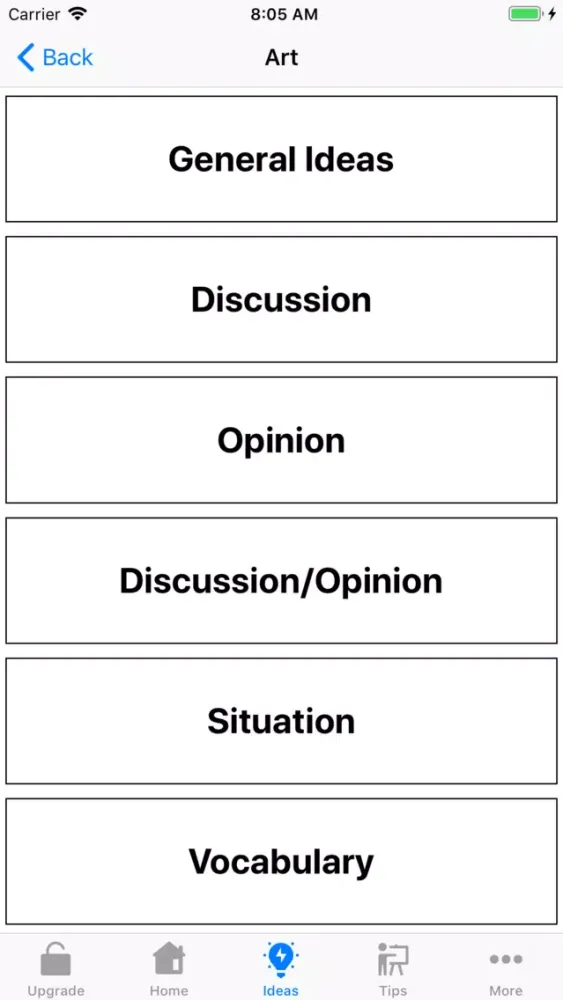 IELTS Ideas Screenshots