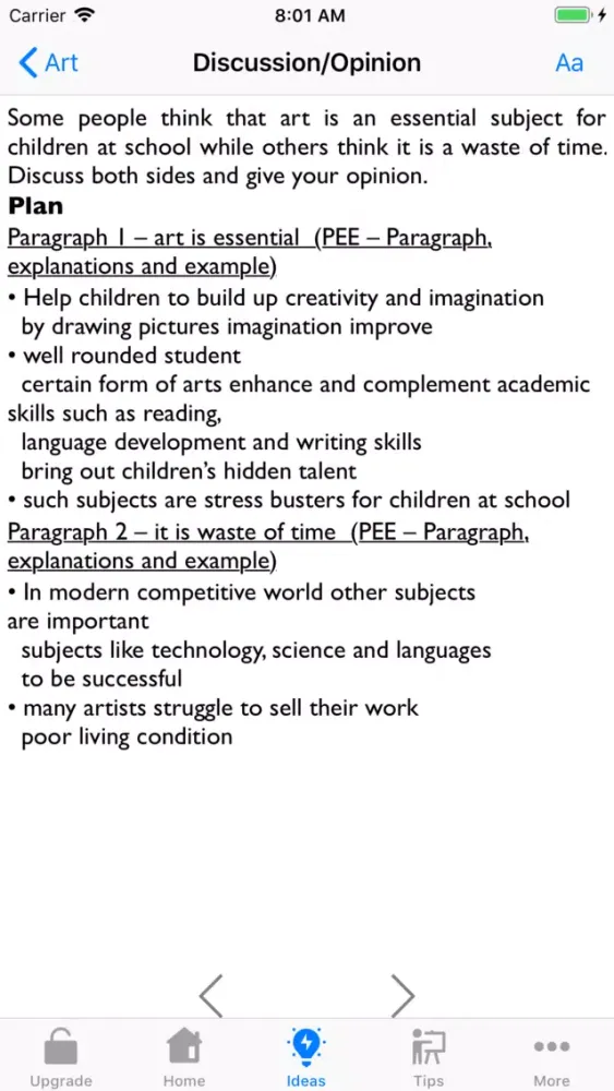 IELTS Ideas Screenshots