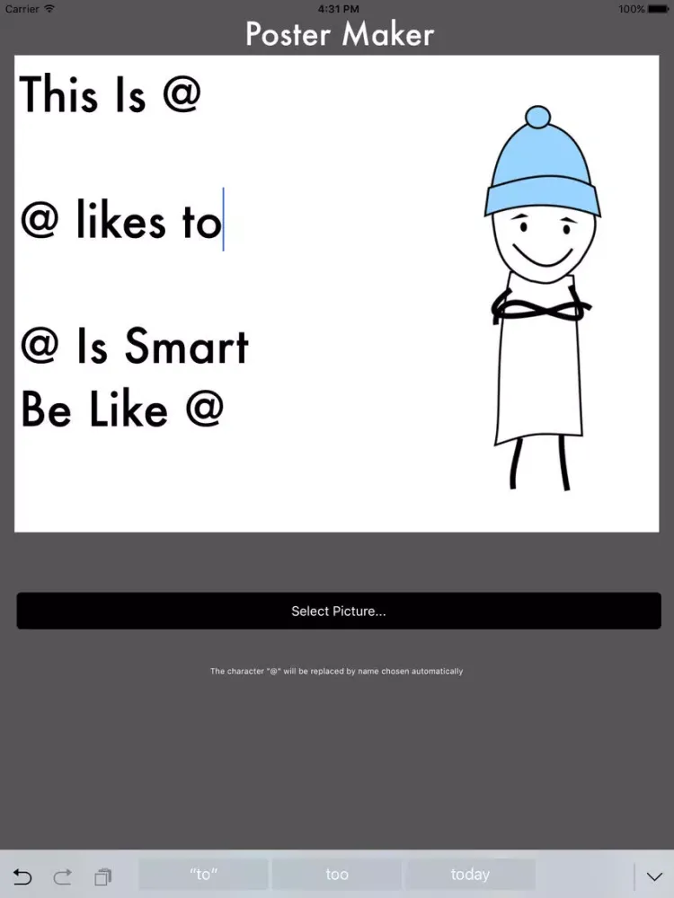 ภาพหน้าจอของ Be Like Bill™ iPad 