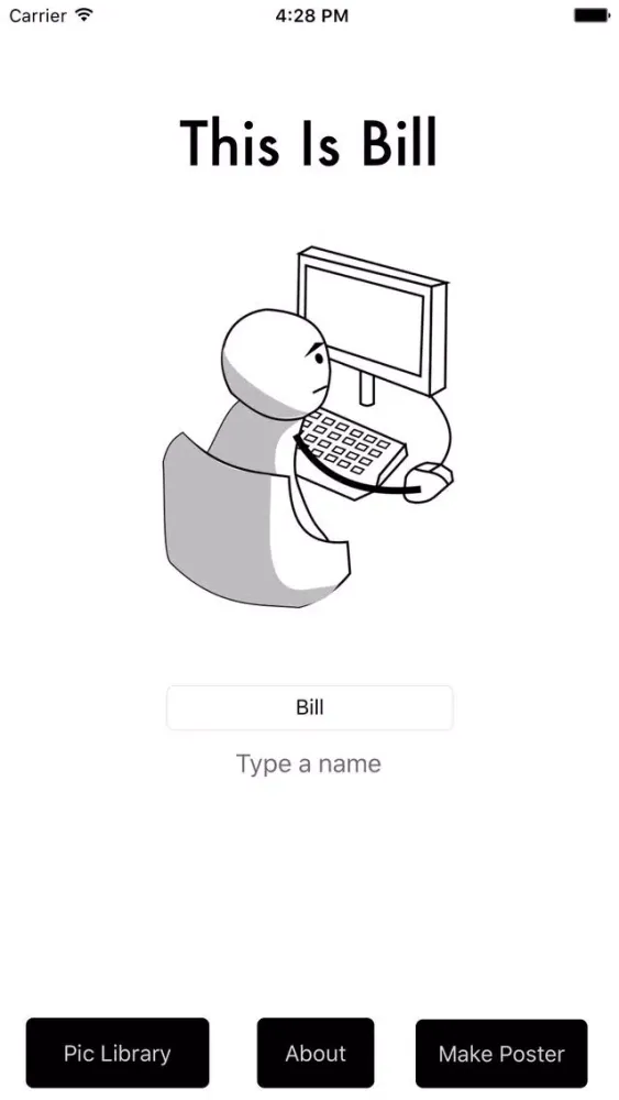 ภาพหน้าจอของ Be Like Bill™