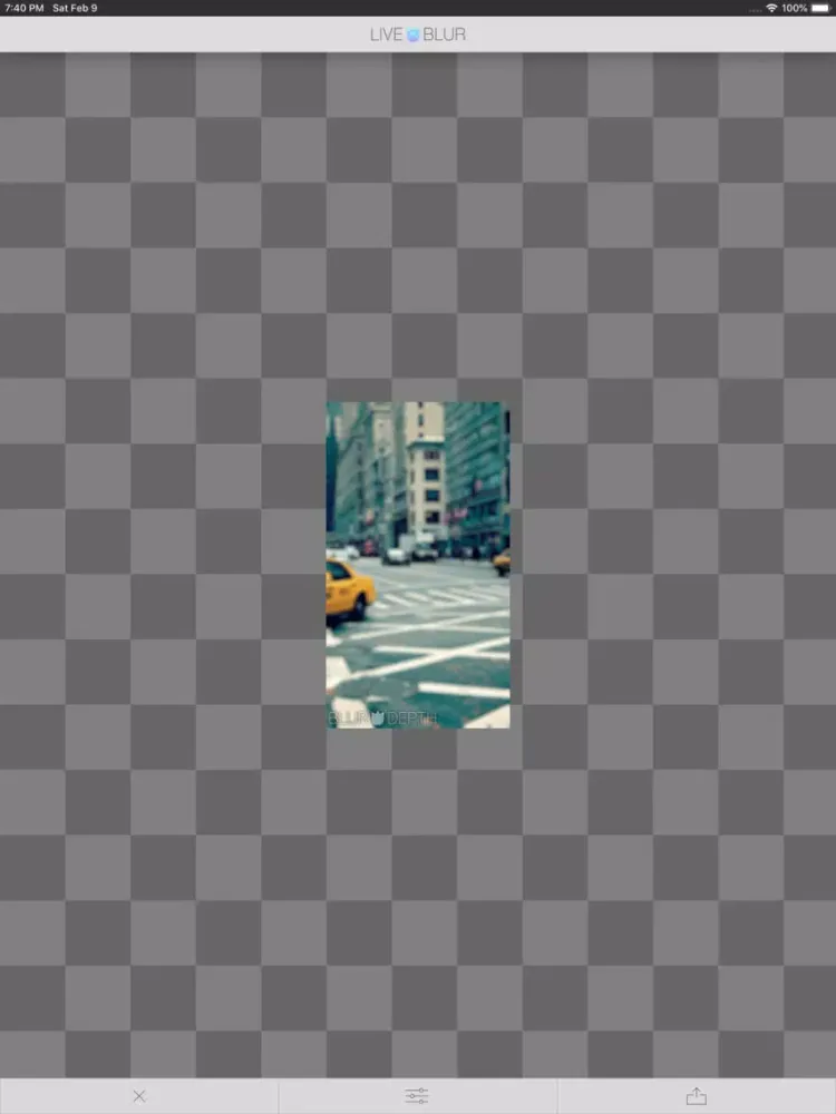 Blur.Depth iPad  स्क्रीनशॉट