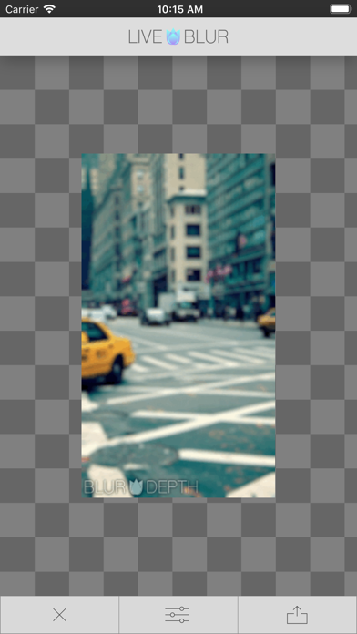 Screenshot di Blur.Depth Jr.
