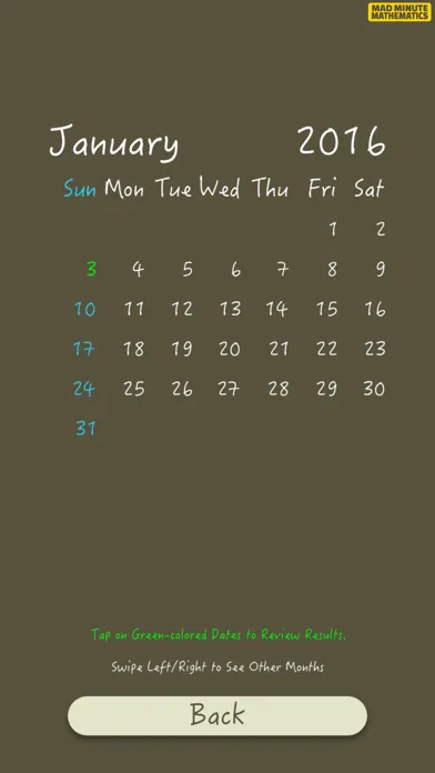 Mad Minutes Mathematics Screenshots