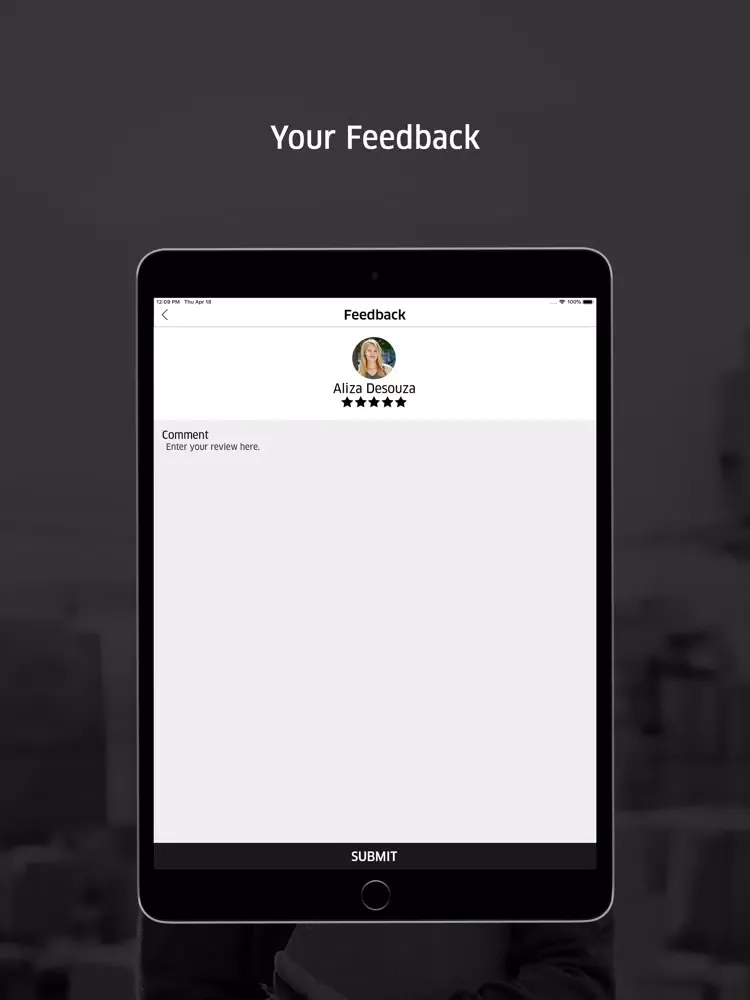 Tangkapan layar Ientrega Store iPad 