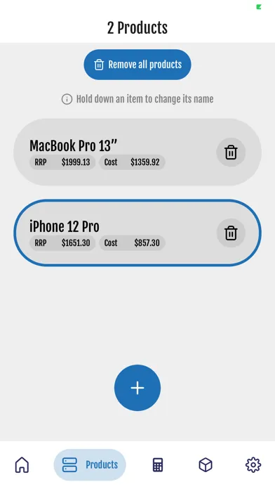 ieRetail Pro Calculator スクリーンショット