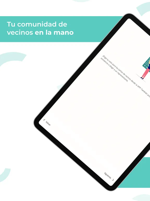 Capturas de tela do TucomunidApp iPad 