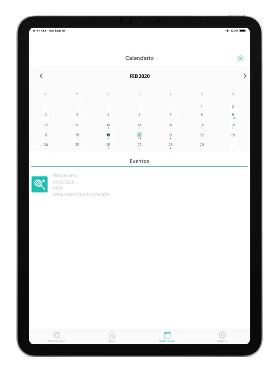 Capturas de tela do TucomunidApp iPad 