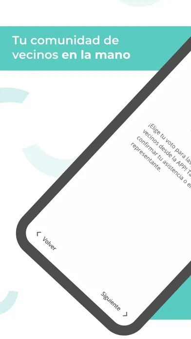 Capturas de tela do TucomunidApp