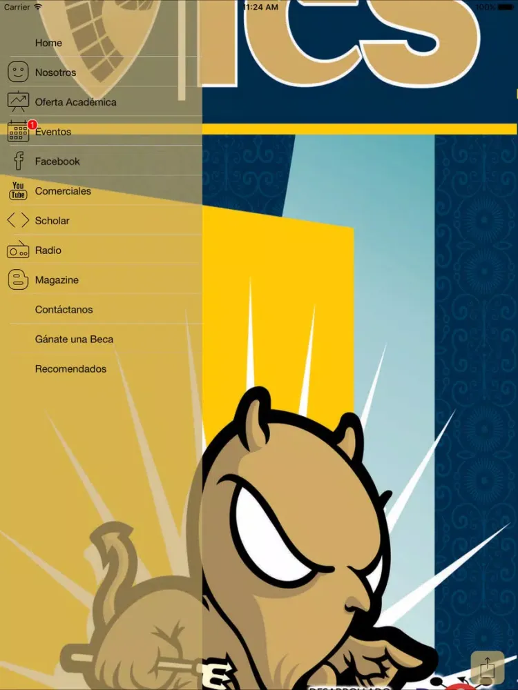 IES BUAP iPad  스크린샷