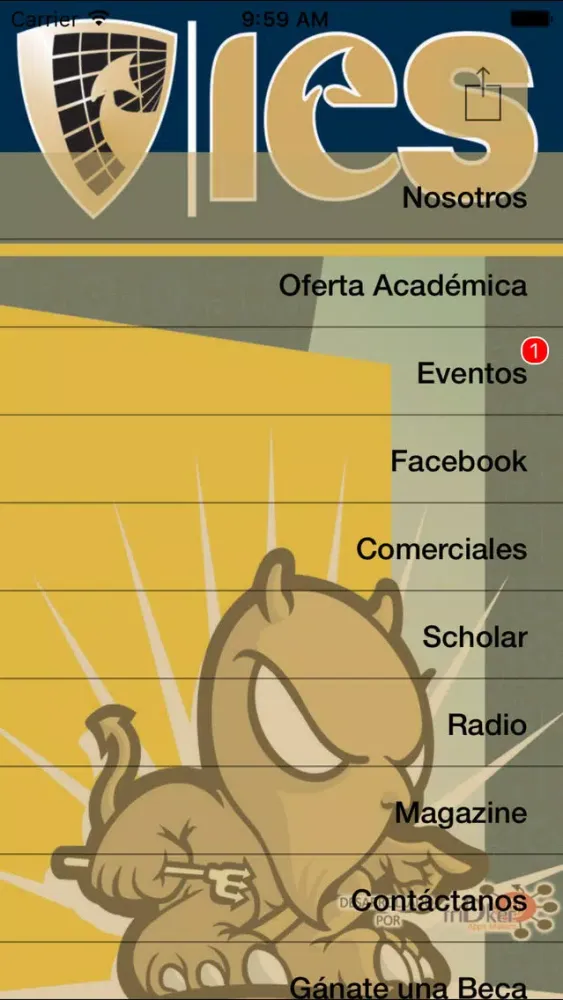 IES BUAP 스크린샷