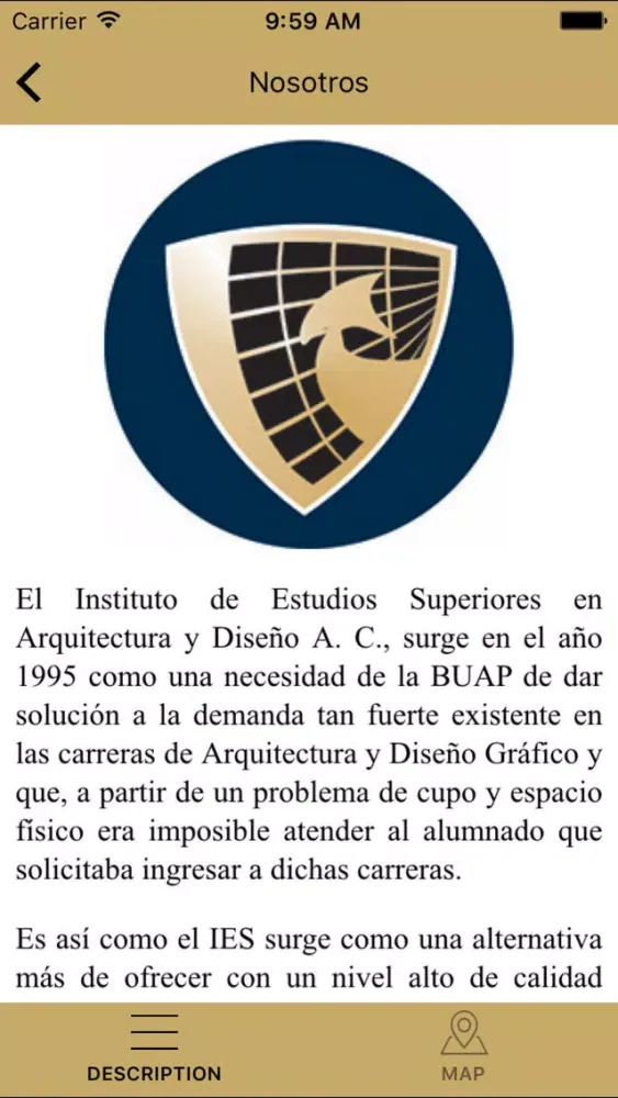 IES BUAP 스크린샷