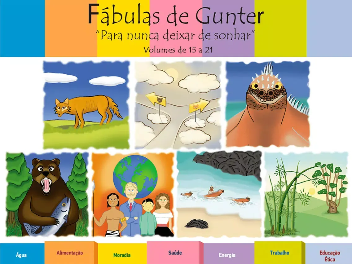 Ảnh chụp màn hình của Fábulas Gunter - Volume 15 a 21 iPad 