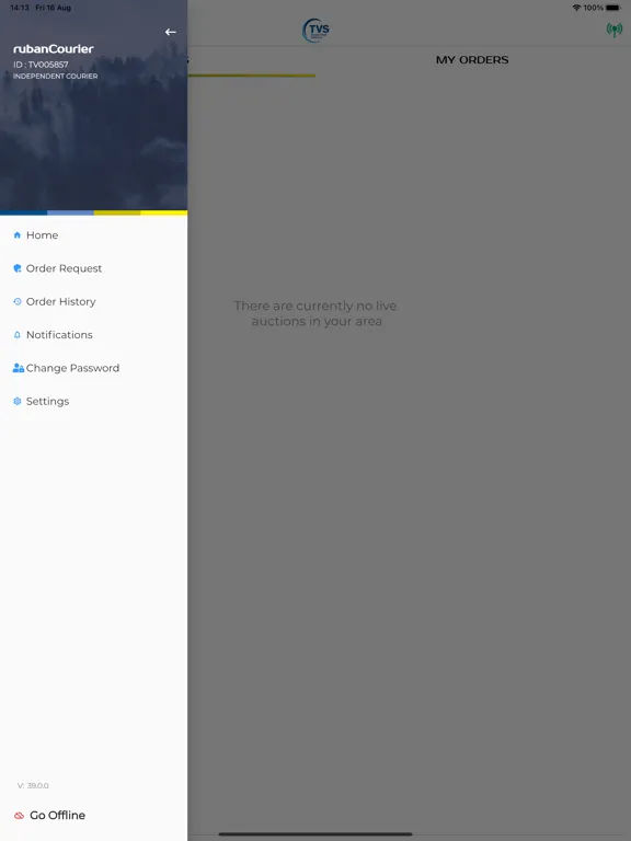 Capturas de tela do i-eXchange iPad 