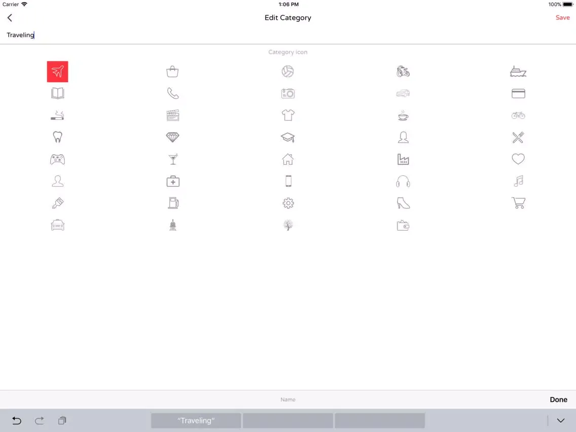 iMoney Manager iPad  스크린샷